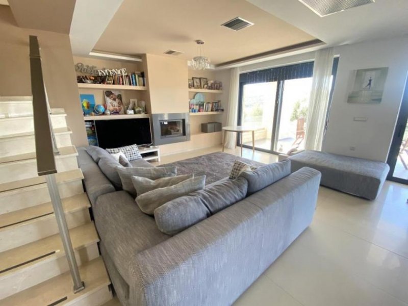 Kera bei Kalyves Kreta, Kera: Elegante Steinvilla mit Meerblick und Hamam zu verkaufen Haus kaufen